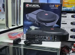 Kuerl 10-Inch Under-Seat Car Subwoofer. Underseat Subwoofer