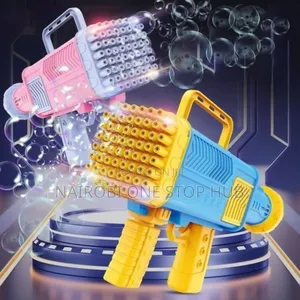 Rechargeable Bubble Gun 60holes