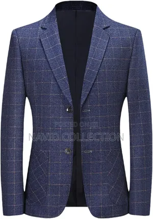Casual Checked Blazer
