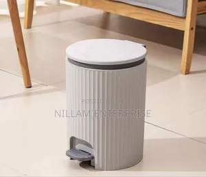 Foot Pedal Push Dustbin/Trash Can