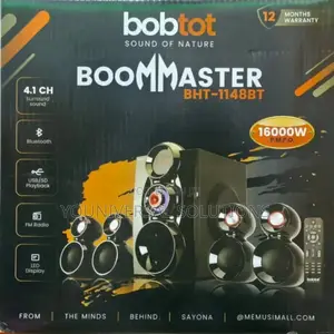 Boommaster Subwoofer
4.1 Channel
16000watts
Output