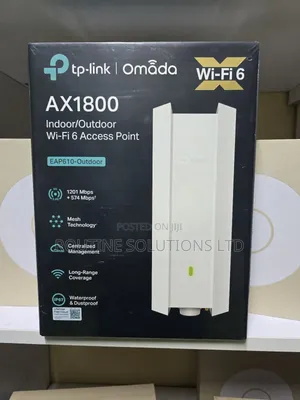 Tp-Link / Omada Ax1800 Wifi 6 Access Point Eap610