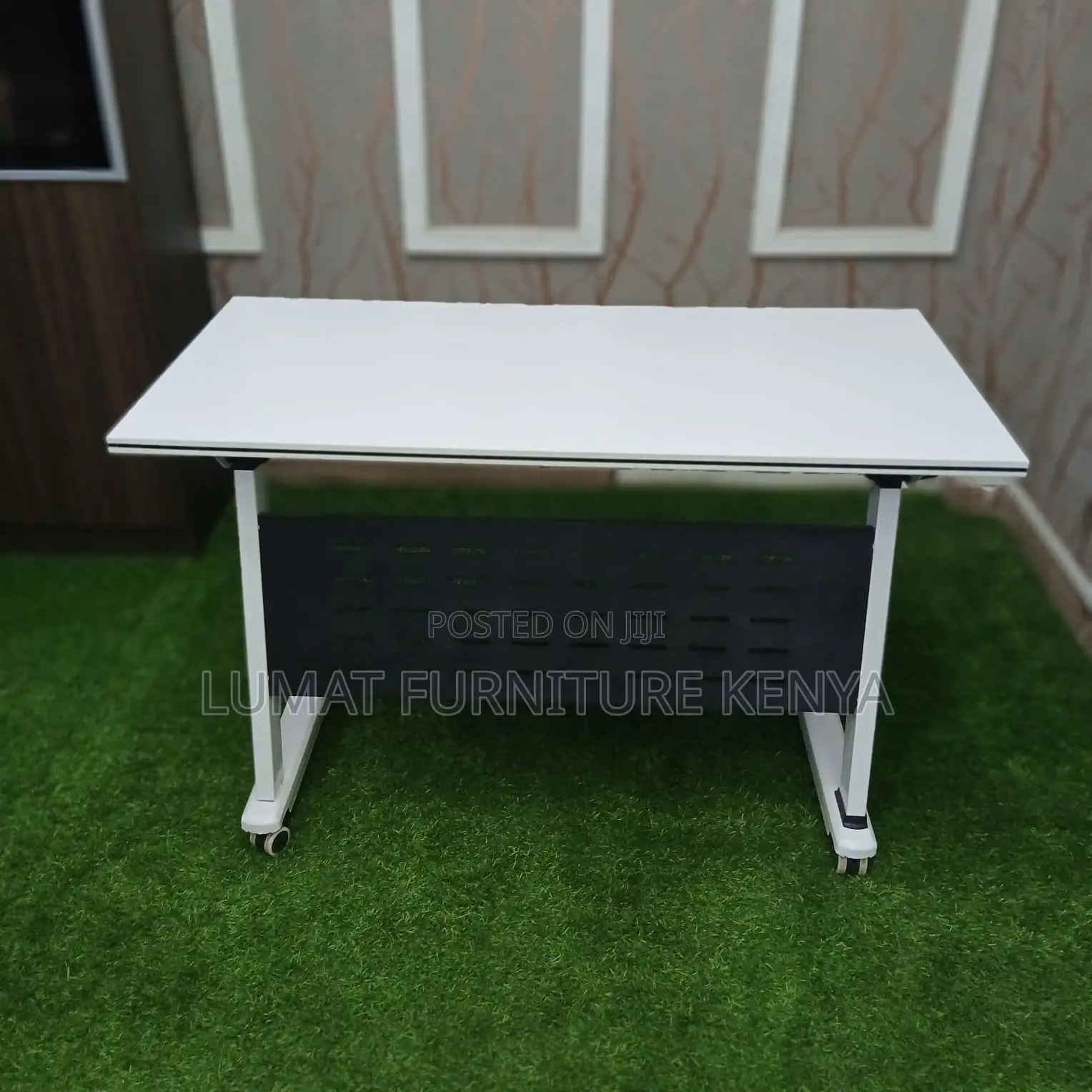 Space-Saving Folding Training Desk