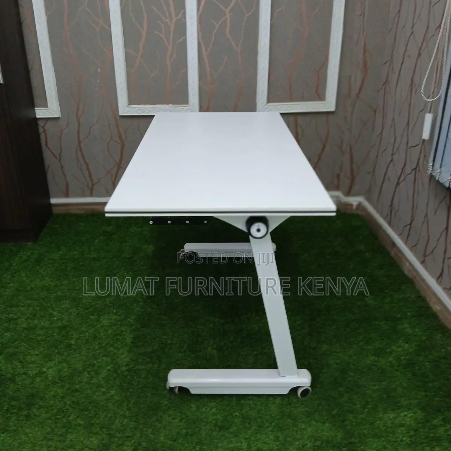 Space-Saving Folding Training Desk