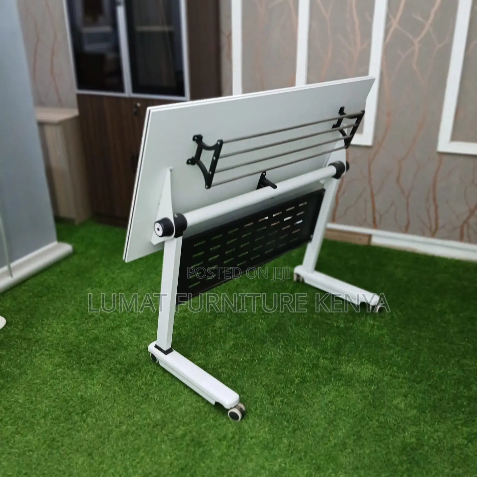 Space-Saving Folding Training Desk