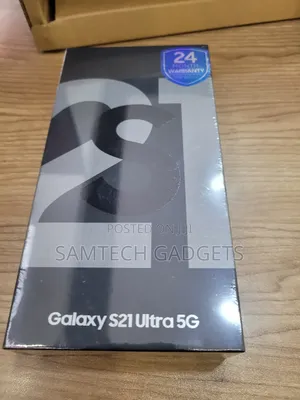 New Samsung Galaxy S21 Ultra 5G 256 GB Black