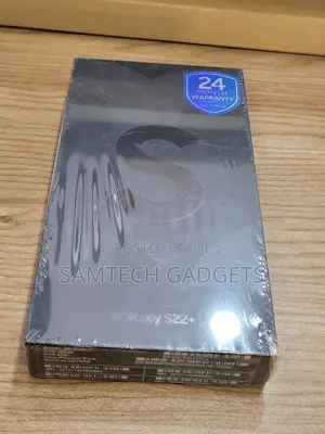New Samsung Galaxy S22+ 5G 256 GB Black