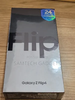New Samsung Galaxy Z Flip4 256 GB Black