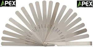20pc Set Feeler Gauge 360° Rotating Gauges