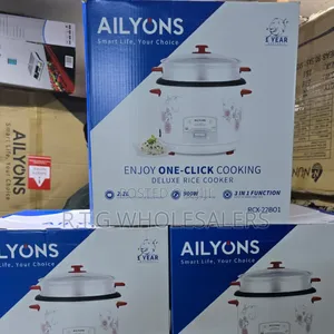Ailyons Electric Rice Cooker – Quick Easy Cooking
