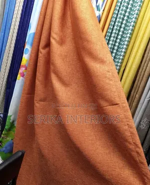 Orange Curtains Curtains Environmental Friendly Justice
