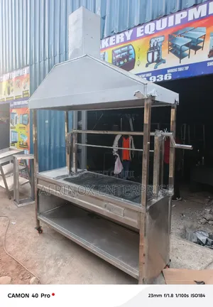 Nyama Choma Grill With Smoke Hood