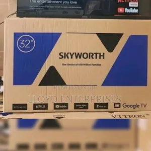 Frameless 32" Android Skyworth Tv