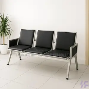 Waiting Bench; 3-link Heavy Duty Office Waiting Bench