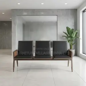 Waiting Bench; 3-link Heavy Duty Office Waiting Bench