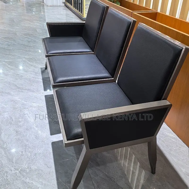 Waiting Bench; 3-link Heavy Duty Office Waiting Bench