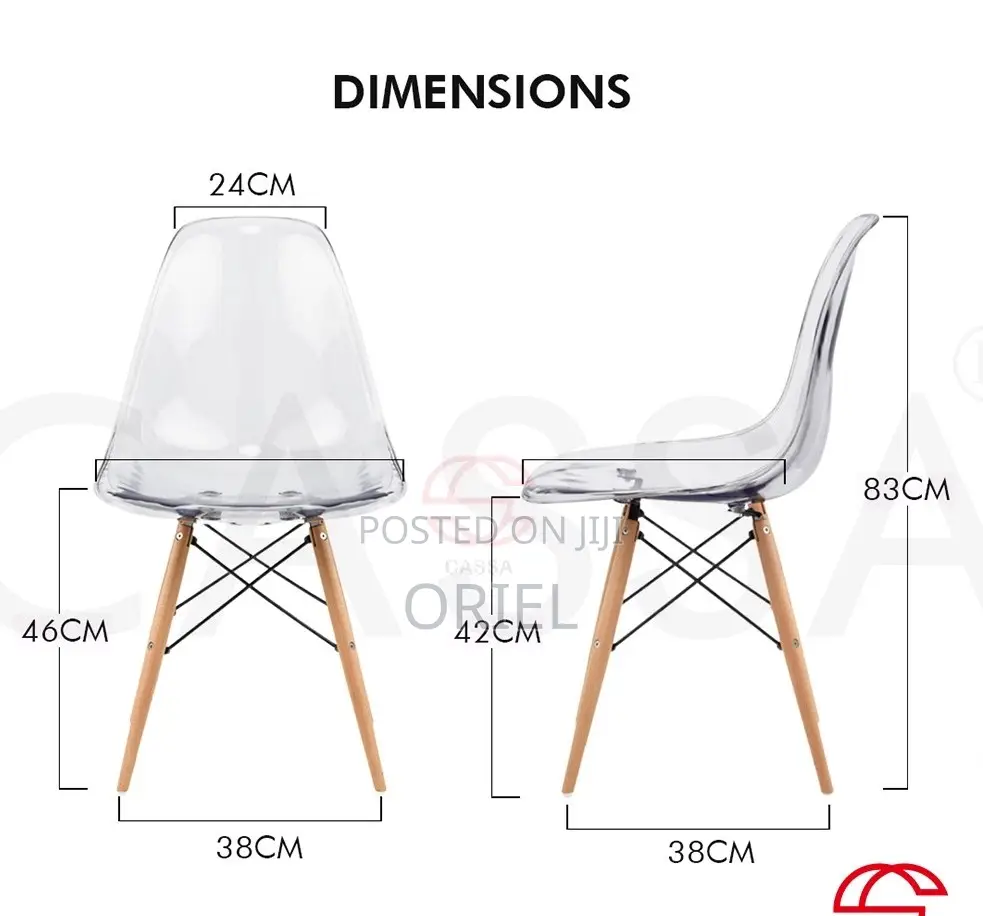 Home Chairs; Durable Eames-Style Dining Chairs for Home