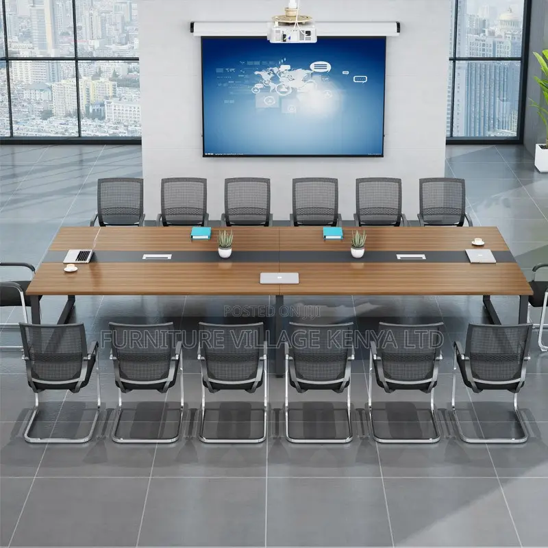 Boardroom Table; 2.4m Executive Boardroom Table