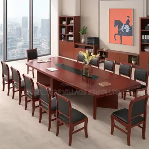 Boardroom Table; Mahogany Boardroom Office Table - 3.5m