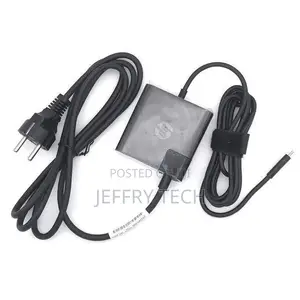 Hp Laptop Charger Type-C (65w) + Power Cable
