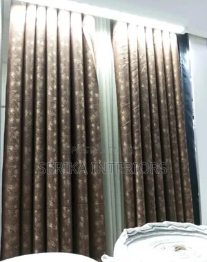 Brown Chocolate Curtains Curtains Environmental Friendly Robert