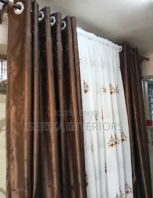 Brown Chocolate Curtains Curtains and Sheers Environmental Friendly