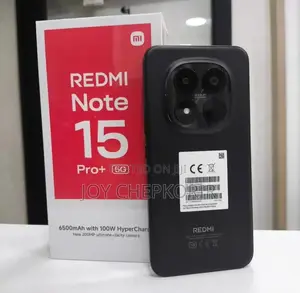 New Xiaomi Redmi Note 15 Pro+ 512 GB Black