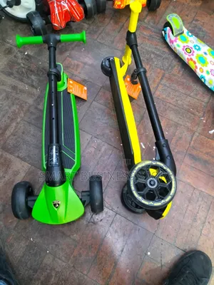 Children Play Scooter
