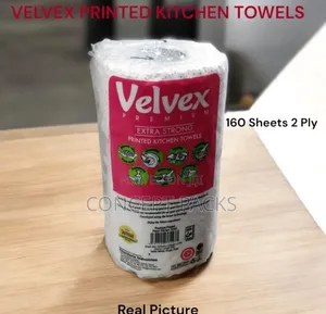 10pcs Velvex Premium Printed Kitchen Paper Towels