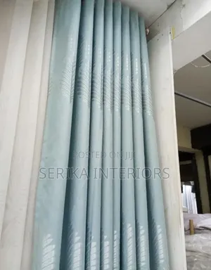 Sky Blue Curtains Curtains Environmental Friendly Robertson's