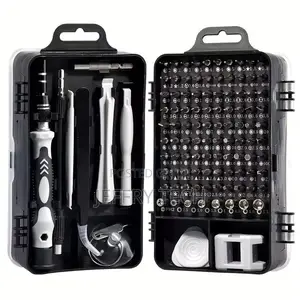 115-in-1 Precision Screwdriver Set With Magnetic Mini Screws And Nuts
