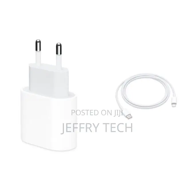 Apple iPhone Charger Kit (20w Adapter and 1m Cable)