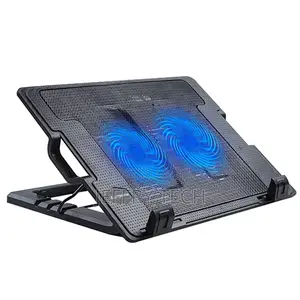 Laptop Stand With (Double) Fan Cooling Pad With Usb Connect