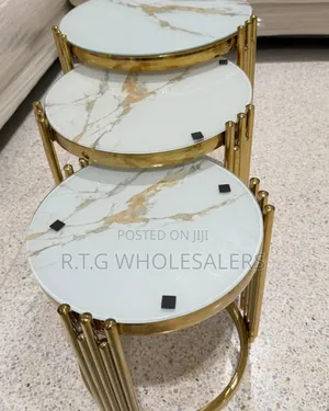 Premium 3-in-1 Pure Marble Multi-Use Table