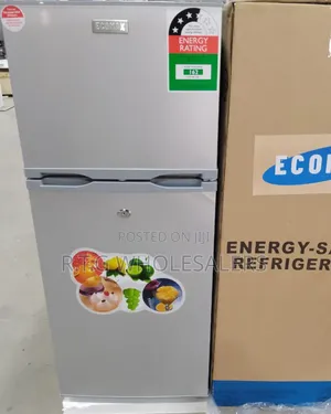 Ecomax 118l Double Door Fridge – Compact Energy-Saving