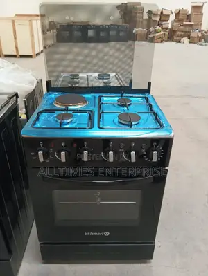 Volsmart 60*60cm 3g+1e Standing Cooker With Electric Oven