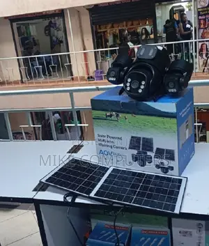 4g Solar Outdoor Surveillance Camera 6mp PTZ Cmos Hieasy