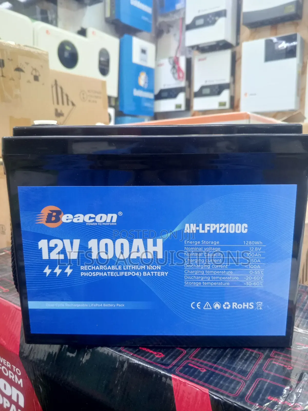 100ah 12v Beacon Energy Lithium Battery – Efficient Durable