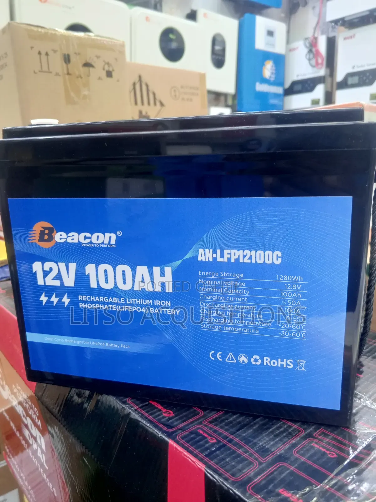 100ah 12v Beacon Energy Lithium Battery – Efficient Durable