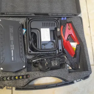 Portable Car Jumpstarter Kit With Air Compressor