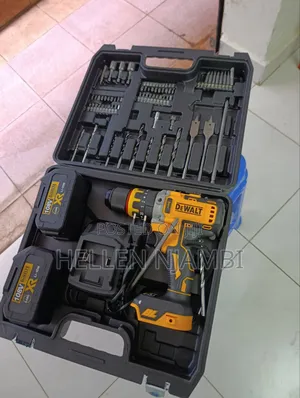Dewalt 108v Xr Brushless Cordless Drill Kit – 2 Batteries + Bits