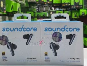 Anker Soundcore Liberty 4 Nc Wireless Noise Cancelling Earbuds Black