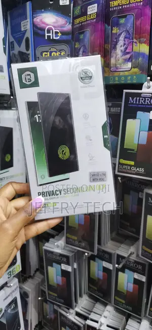 Ukert Samsung Galaxy S20 Ultra Privacy Screen Protector With Hole
