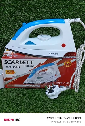 Scarlett Steam Iron Box