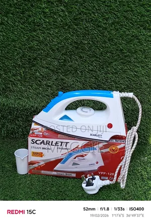 Scarlett Steam Iron Box