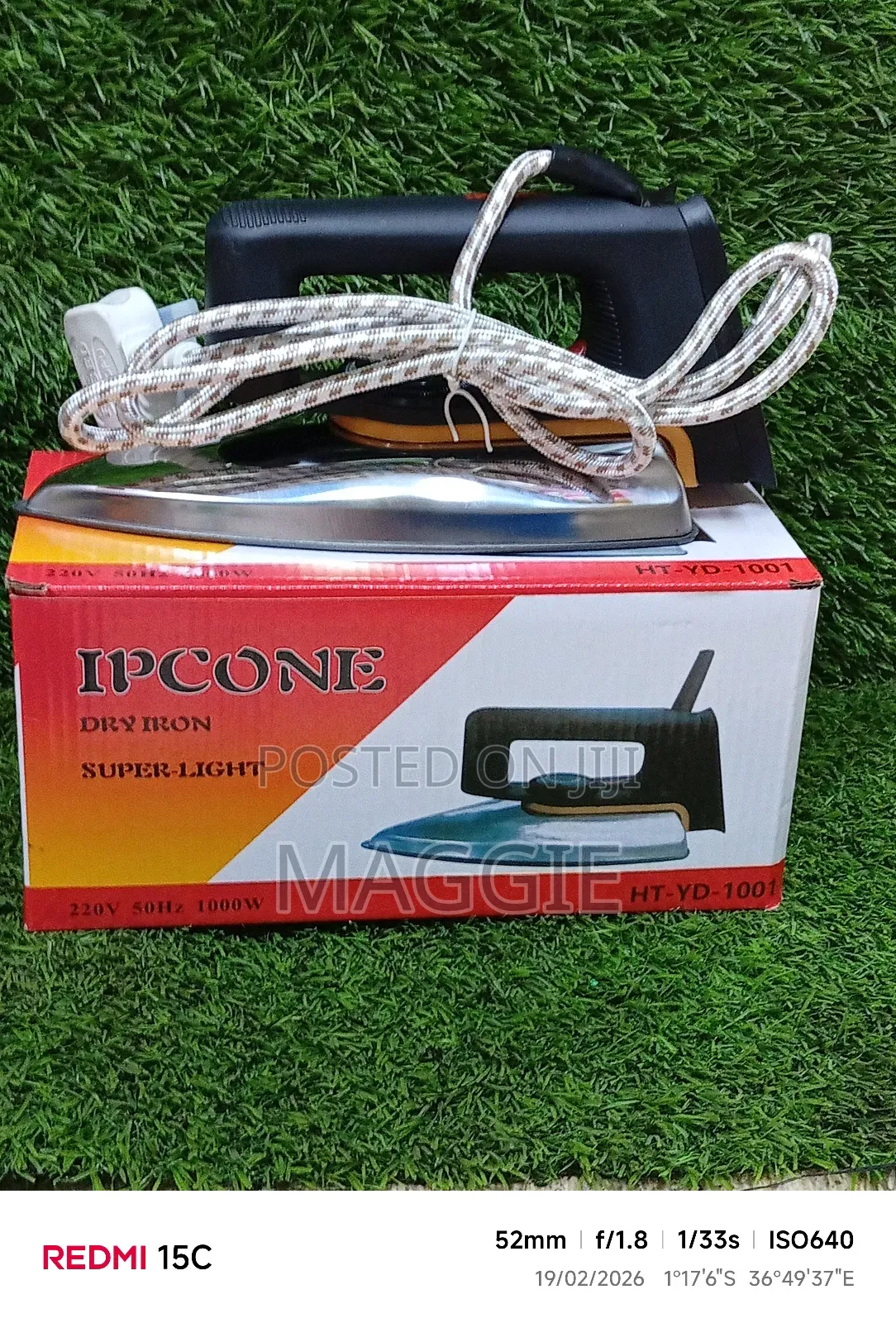 Ipcone Dry Iron Box