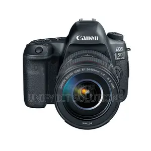 Canon Eos 5d Mark Iv DSLR Camera With Ef 24-105mm F/4l Is Ii Usm Len