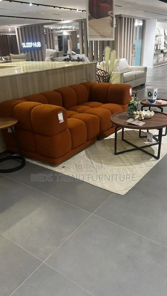 Smart Brown 3 Seater Sofa
