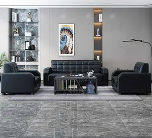 Modern Office Sofa : 5-Seater Executive Office Sofa