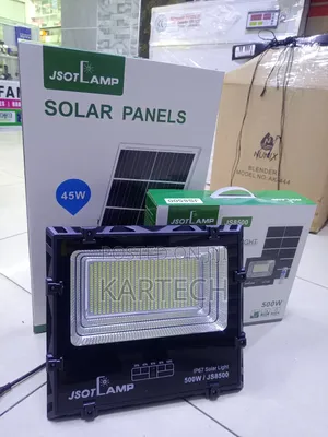 Jsotlamp Js8500 500 Watts Solar Flood Light With 45w Panel